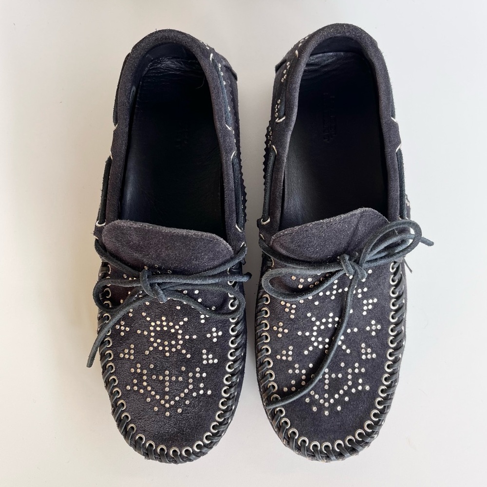 Isabel Marant studded suede moccasins